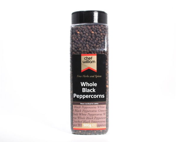 Chef William Cracked Black Peppercorns