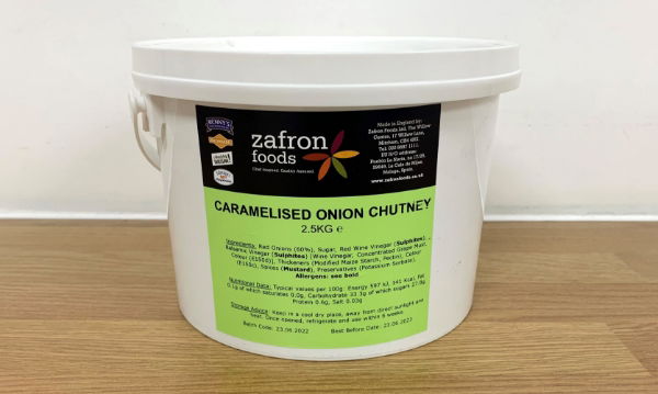 Zafron Caramelised Onion Chutney [2.5kg]